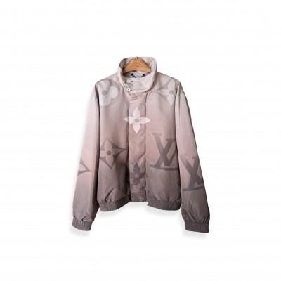 LOUIS VUITTON MONOGRAM PRINT LIGHTWEIGHT NYLON TRENCH COAT 1AFYAP